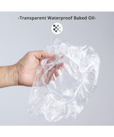YEEPSYS Disposable Shower Cap - Waterproof Clear Bath Caps for Hotel, Travel, Spa - Men, Women, Boys, Girls - Buy Online on GoSupps.com