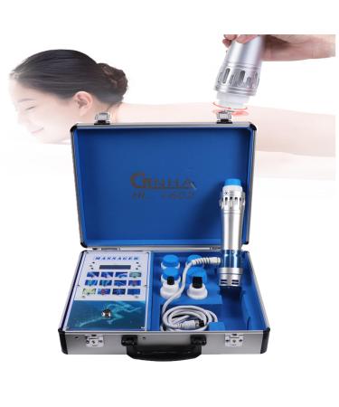 Fjyawen shock wave therapy device shock waves therapy device ed muscle pain relief massage device for improvement of the hayelastency connective tissue lifting