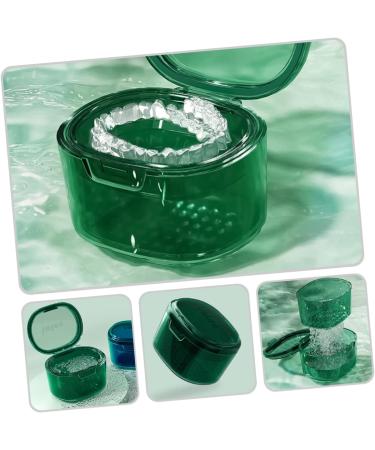 Frcolor 4-Piece Retainer Storage Box - Portable Prosthesis Holder & Travel Case for Bathing Care - Buy Online on GoSupps.com