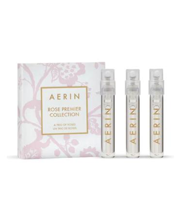 AERIN Rose Premier Collection A Trio of Roses - Rose De Grasse Parfum - Rose De Grasse Joyful Bloom Eau De Parfum - Rose De Grasse Pour Filles Eau De Toilette - Sample Size
