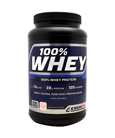 4Ever Fit Fruit Blast Whey Strawberry Kiwi 1.8-Pounds Tube