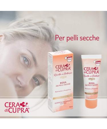 Cera di Cupra Rosa Cream for Dry Skin - Anti-Aging Formula | 75ml Italian Import - Buy Online on GoSupps.com