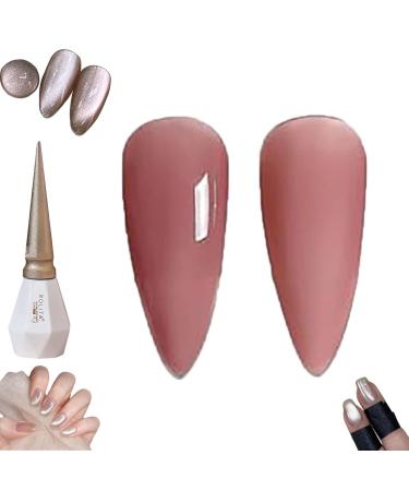 Rolita Gel Polish 2024 New 16 Colors Nude Gel Polish Rolita Nail Polish Glitter Crystal Gel Nail Polish Jelly-Colored Nail Polish Cat Eye Gel Nail Polish Quick Dry Nail Polish (0.06 Fl Oz Y-11) 0.06 Fl Oz Y-11