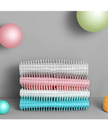 Beavorty 1pc Gray Silicone Shower Floor Mat - Non-Slip Peeling Pedals - 35x28cm | Best International Shipping - Buy Online on GoSupps.com