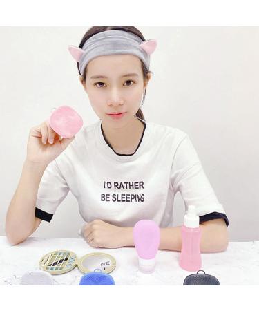 Dajidafu Facial Cleansing and Beauty Brush with Anti-Slip Handle Soft Hanging Hole and Easy to Clean Silica Gel Blue - Buy Online on GoSupps.com