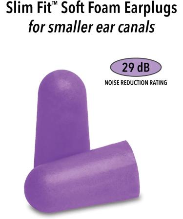 Mack's Slim Fit Soft Foam Earplugs 50 Pair - Small Ear Plugs for Sleeping, Snoring, Travel, Concerts, Shooting Sports, Power Tools - Buy Online on GoSupps.com