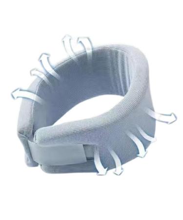 Neck Brace for Posture | Adjustable Cervical Collar Comfortable and Breathable | Neck Brace for Sleeping Cervical Neck Pillow Relieves Pressure in Spine for Work Travel