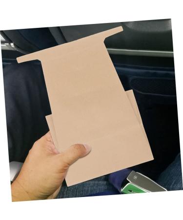 45 Pcs Disposable Vomit Bags | Kraft Paper Sickness Vomit Bags | Light Brown Emesis Bags for Travel | Car Trash Bag - Buy Online on GoSupps.com