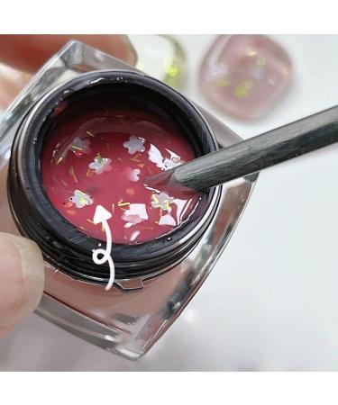 15ml Colorful Semi Permanent Flower Ice Transparent Nail Gel Phototherapy Gel Manicure Gel Nail Polish - (Color: 6) - Buy Online on GoSupps.com