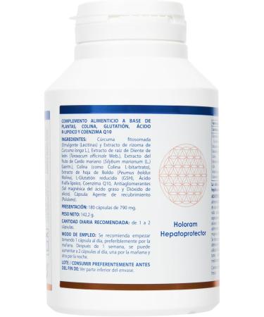  EQUISALUD Holoram Hepatoprotector Equisalud 180 capsules - Buy Online on GoSupps.com