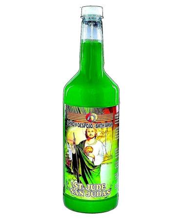 3 BOTTLES EXTRA LARGE SAINT JUDE BATH SAN JUDAS BANO Y RIEGO 32 OZ. - MAGICK PAGAN WICCA