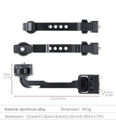 Rotatable Magic Arm DH11 for DJI Ronin S/SC Gimbals - Monitor Mount with Cold Shoe Mount - Stabilize Mic and Light Stand - Buy Online on GoSupps.com