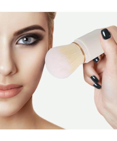 Capsule Makeup Brush Double Ended Powder Brush Travel Size Brush From Multiple Angles with Strong Powder Grabbing Power - Buy Online on GoSupps.com