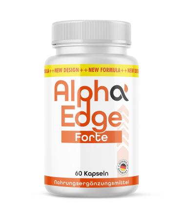 Alpha Edge Forte Capsules | Force pour un style de vie actif | Maxi Pack de 60 capsules