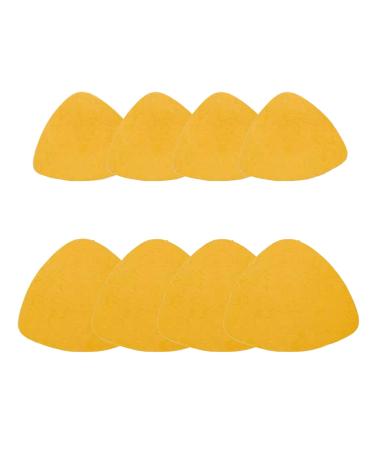 Shoe Heel Repair Self-Adhesive Inside Shoe Patches for Holes Set for Leather Shoes Sports Shoes and High Heels Small and Large (Color : Yellow Size : 4 Pair) 4 pair Yellow