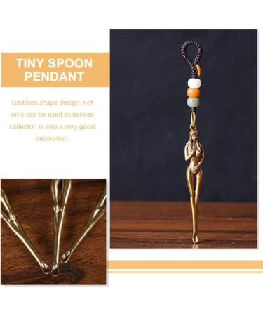 DOITOOL 3pcs Vintage Chinese Ear Cleaning Pickers Set - Brass Handcrafted Beauty Remover Tools for Crafts and Ornaments - Buy Online on GoSupps.com