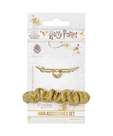 Harry Potter Golden Snitch Hair Accessory Set - By The Carat Shop - Buy Online on GoSupps.com