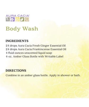Aura Cacia Fresh Ginger Essential Oil | 15ml | GCMS Tested for Purity - Aromatherapy & Wellness - Buy Online on GoSupps.com