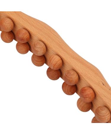 2-Piece Wooden Professional Massage Tool Set - Anti-Cellulite Device for Neck & Shoulder - 59 cm Muscle Massager - Buy Online on GoSupps.com