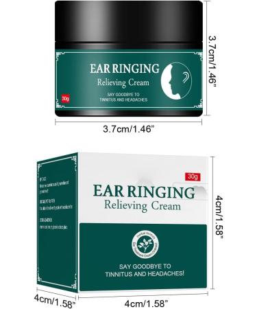 Tinnitus Relief Cream - Natural Herbal Formula for Ear Ringing & Pain Relief - Buy Online on GoSupps.com