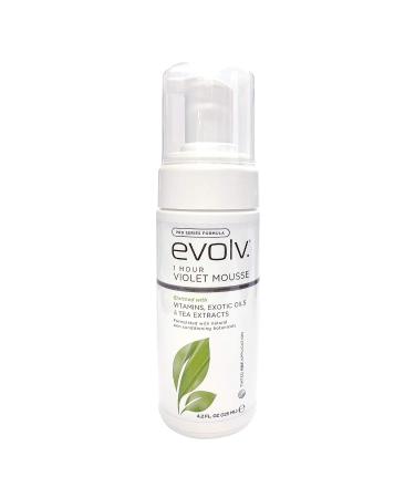 Evolv 1 Hour Violet Mousse: Vitamin-Infused Formula with Exotic Oils & Tea Extracts - Buy Online on GoSupps.com