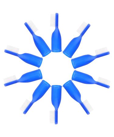 Goohochy 10 st finger toothbrush fingers toothbrush tooth cleaning tools Little toothbrushes travel travel toothbrush mini toothbrushes small toothbrush prison disposable finger bed accessories