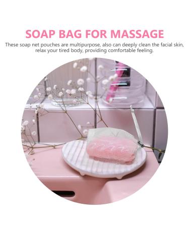 Buy NOLITOY 8pcs Exfoliating Soap Pouch - Dark Grey Facial Cleaning & Bath Scrubber | International Shipping - Buy Online on GoSupps.com