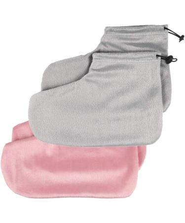 Milists Cracked Heel Socks - Paraffin Wax Ankle Booties for Moisturizing Foot Care | 2 Pairs - Buy Online on GoSupps.com