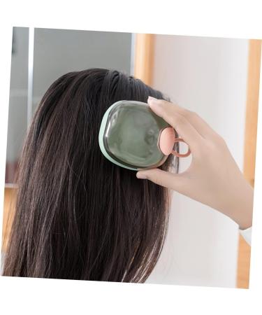 FRCOLOR Scalp Brush Food Grade Waterproof Shampoo Scrubber For Deep Cleansing Lightweight Easy To Hold For Home Use Pampering - Buy Online on GoSupps.com