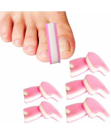 10 Pieces Foam Toe Spacers for Overlapping Toes 3- Layer Toe Separators Bunion Corrector for Align Toes and Prevent Corn Blister Hammer Toe Relief