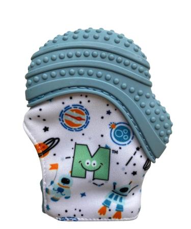 Malarkey Kids Teething Mitten | Munch Mitt Chew Toy for Babies up to 1 Year | Outer Space Design - Buy Online on GoSupps.com