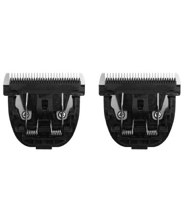 Plawee 2X High Quality Black Ceramic Titanium Knife Pet Dog Hair Trimmer Blade Clipper Head for P2 P3 P6 P9 S1 ZP-295 ZP-293 4