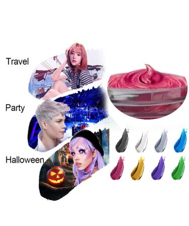 Hair Color Wax - Red Natural Matte Hairstyle for Party Cosplay & Halloween | International Shipping - Buy Online on GoSupps.com