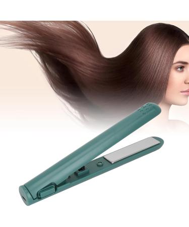 Portable Hair Straightener Flat Iron - Even Heating & Constant Temperature - Stylish Green for All Hair Types - Buy Online on GoSupps.com
