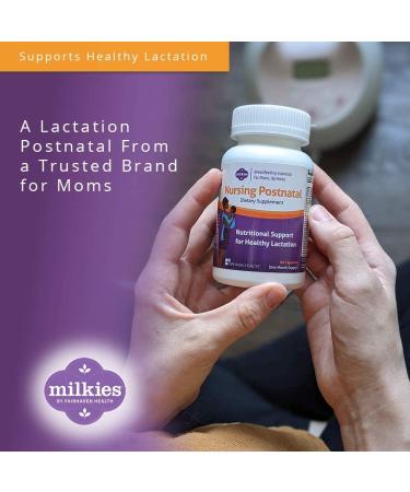 Fairhaven Health Nursing Postnatal Multivitamin for Breastfeeding - 60 Capsules - Buy Online on GoSupps.com