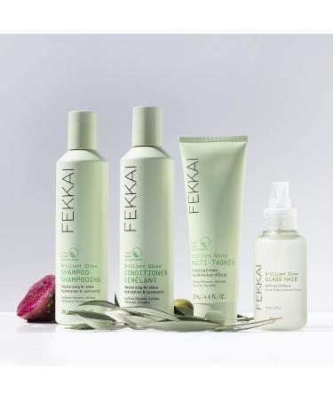 Fekkai Brilliant Gloss Glass Hair Anti-Frizz Oil Serum 3.4 oz - Reduces Frizz, Heat Protection, Boosts Shine - Salon Grade, Vegan & Cruelty Free - Buy Online on GoSupps.com