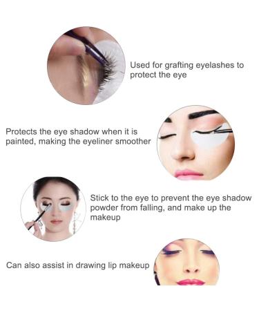 120 PCS Eyeshadow Shields - Professional Adhesive Under Eye Crease Shield for Makeup, False Eyelashes, Extension, Perming, Tinting, Lip Makeup - Lint Free Gel Pad - Buy Online on GoSupps.com