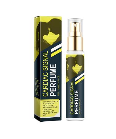 VEFSU Charm Flower Perfume Mist Lasting Fragrance Fresh Scent Exudes Charming Charm Amber Light Elegant Portable Fragrance Mist 10ml (Yellow One Size) 1 Fl Oz (Pack of 1) Yellow