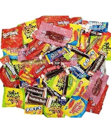 Assorted Candy Party Mix (36oz) - Fun Size Halloween Care Package with Gummies, Lollipops, Taffies & More - Bulk Candy for Loot Bags & Party Treats - Buy Online on GoSupps.com
