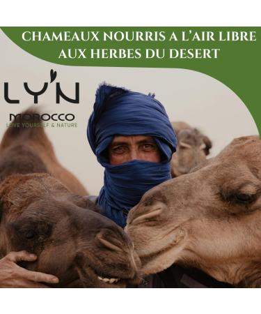 Ly'n Morocco Camel Hump Face Balm 100 Natural and Organic intensive hydration and repair - Buy Online on GoSupps.com