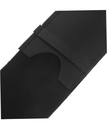 Fomiyes 4-Piece Razor Storage Set | Portable Leather Razor Carrier & Covers | Ideal for Barbers & Travel - Buy Online on GoSupps.com