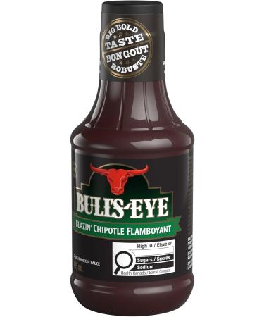 Bull's-Eye Blazing Chipotle BBQ Sauce 425ml (Pack of 10) - Buy Online on GoSupps.com
