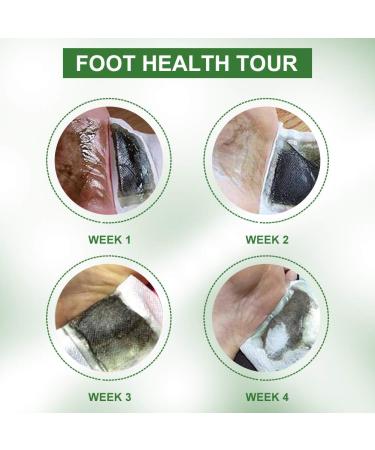 Detox Foot Patches - 20PC Wormwood Foot Plasters for Blood Circulation Tiredness Relief & Improved Sleep - Buy Online on GoSupps.com