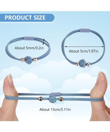 Yolev 20Pcs Boho Hair Ties Bracelet | Elastic Ponytail Holders for Women/Girls - Buy Online on GoSupps.com