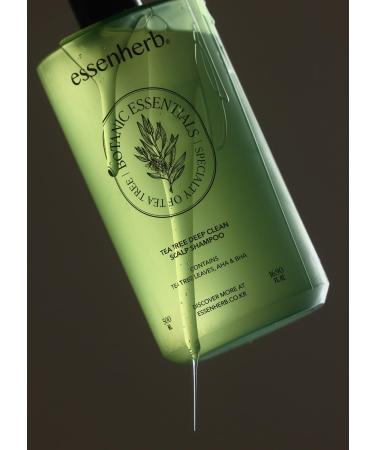 Tea Tree Deep Clean Scalp Shampoo for Oily Hair | AHA & BHA Vegan Formula | pH 5-6 | Made in Korea | 500ml - Buy Online on GoSupps.com