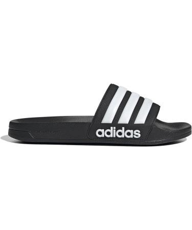 Buy adidas Unisex Adilette Shower Slippers 43 EU - Core Black Ftwr White | International Shipping Available - Buy Online on GoSupps.com