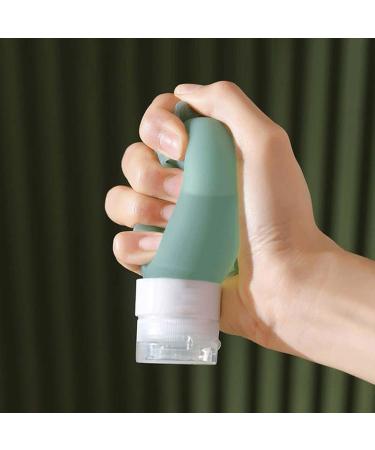 3 Pack Silicone Travel Bottles - 60ml/90ml Refillable Containers for Shampoo Lotion & Liquids Ideal for International Travel - Buy Online on GoSupps.com