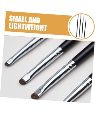 SOESFOUFU 4pcs Eye Shadow Brush Set Eyeshadow Brush Small Eyeliner Brush Make up Eyeliner Brush Eye Makeup Kit - Buy Online on GoSupps.com