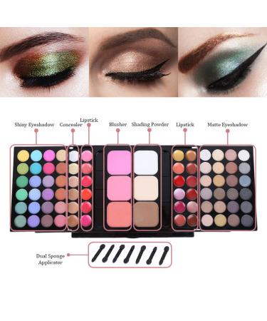 Pure Vie 96 Colors Eyeshadow Palette - Professional Makeup Contouring Kit - Buy Online on GoSupps.com