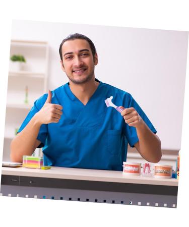 Moluckfu Travel Toothbrush & Prosthesis Cleaning Brush - 2 Pack for Braces & Prosthetics - Buy Online on GoSupps.com